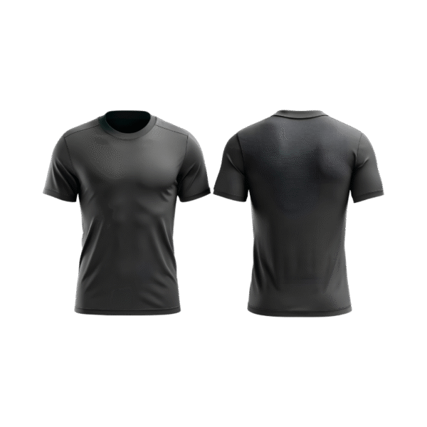 Plain Black T-Shirt – Classic, comfortable, and versatile everyday wear for men and women.